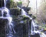 Wasserfall in The Birks